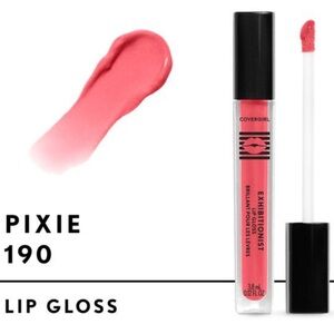 Covergirl Exhibitionist Lip Gloss 190 pixie NEW Hydrating